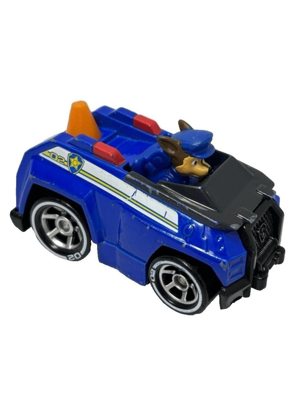 PAW Patrol True Metal Chase Die Cast Police Car Collectible Toy Vehicle GUC